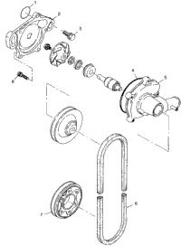 Water Pump A04ch42aa/Ae/Ag
