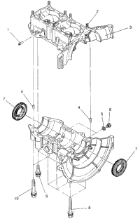 Crankcase Lite 0963433, Euro Lite & Lite Deluxe 0963431