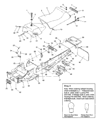 Tunnel & Seat Assembly Lite/0933433,Starlite/0933427 & Lite Deluxe/093