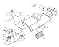 Seat & Gas Tank