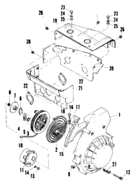 Recoil Starter & Blower Housing (4909540954028A)