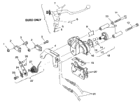 Brake Widetrak Lx 0982065 & European Widetrak Lx