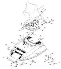 Hood Assembly Lite Gt 0953133 & European Lite Gt