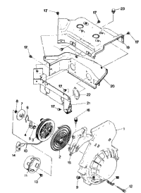 Blower Housing And Recoil Starter Supertrak