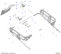 Chassis, Rear Rack, Hitch And Snowflap