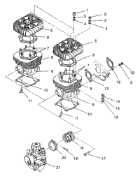 Cylinder Assembly Widetrak Gt