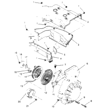 Blower Housing & Recoil Starter Assembly Super Sport