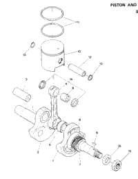 Piston And Crankshaft Star & Startrak