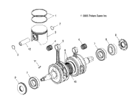 Engine, Piston & Crankshaft