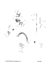 Engine, Throttle Control Asm. 1206185