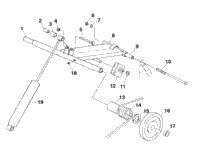 Rear Torque Arm 0970443 (4937673767C001)
