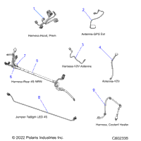 Electrical, Wire Harnesses, Hood/Jumpers, Gps