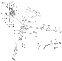 Steering Handlebar 700 Xc 0981766 & European 700 Xc