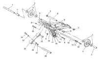 Front Torque Arm Widetrak Lx & European Widetrak Lx E972065