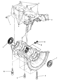 Crankcase Trail 0972761, European Trail E972761, Trail Touring 0972262 An