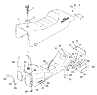 Seat & Gas Tank