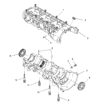 Crankcase Assembly Xlt/,Xlt Sp/0930667 & Xlt Sks/0930567