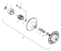 Driven Clutch Tran Sport & European Tran Sport E970143