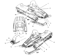 Decals Xlt Rmk , Xlt Sks 0960556 & European Xlt Sks E960556