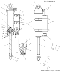 Suspension, Shock, Rear Track