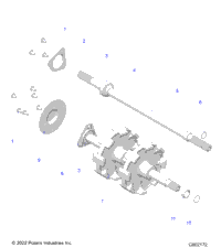 Drive Train, Jackshaft & Driveshaft
