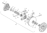 Drive Clutch 600 Xcr