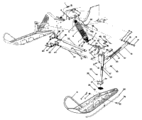 Front Suspension And Ski Supertrak