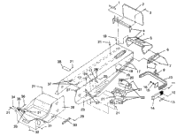 Tunnel Assembly Xlt 0940767, Xlt Sp & Xlt Sks 0940567