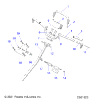 Steering, Handlebar, Steering Post