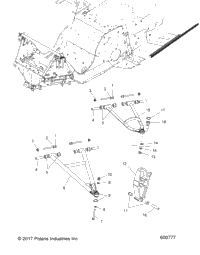 Suspension, Front, Control Arms & Spindle