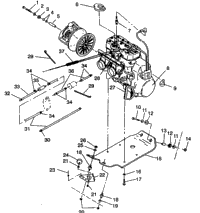 Engine Mounting 500 Efi 0942774 & Efi Sks 0942574