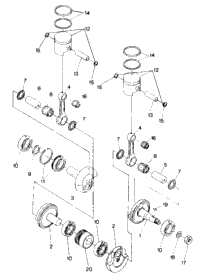 Piston And Crankshaft Supertrak