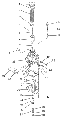 Carburetor Lite & Lite Deluxe 0973431
