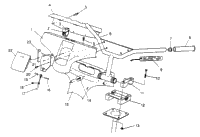 Steering Handlebar Assembly Xlt Touring & European Xlt Touring