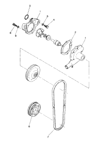 Water Pump 500 & 500 Classic