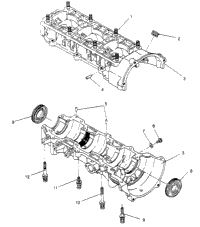 Crankcase Assembly Xlt Touring & European Xlt Touring E952857