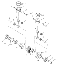 Piston & Crankshaft Lite 0983433 & Lite Deluxe