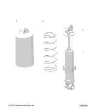 Suspension, Shock, Front Track