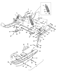 Front Suspension & Ski