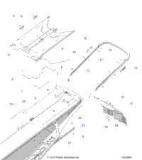 Body, Bumper, Rear, Closeoff, Tunnel Cover