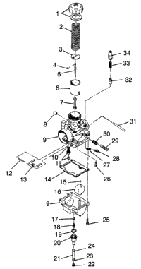 Carburetor 0980143