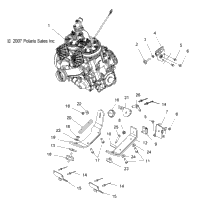 Engine, Mounting