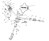Steering Handlebar Sport 0960443, Sport Touring & European Spor