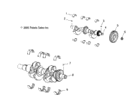 Engine, Crankshaft & Balance Shaft