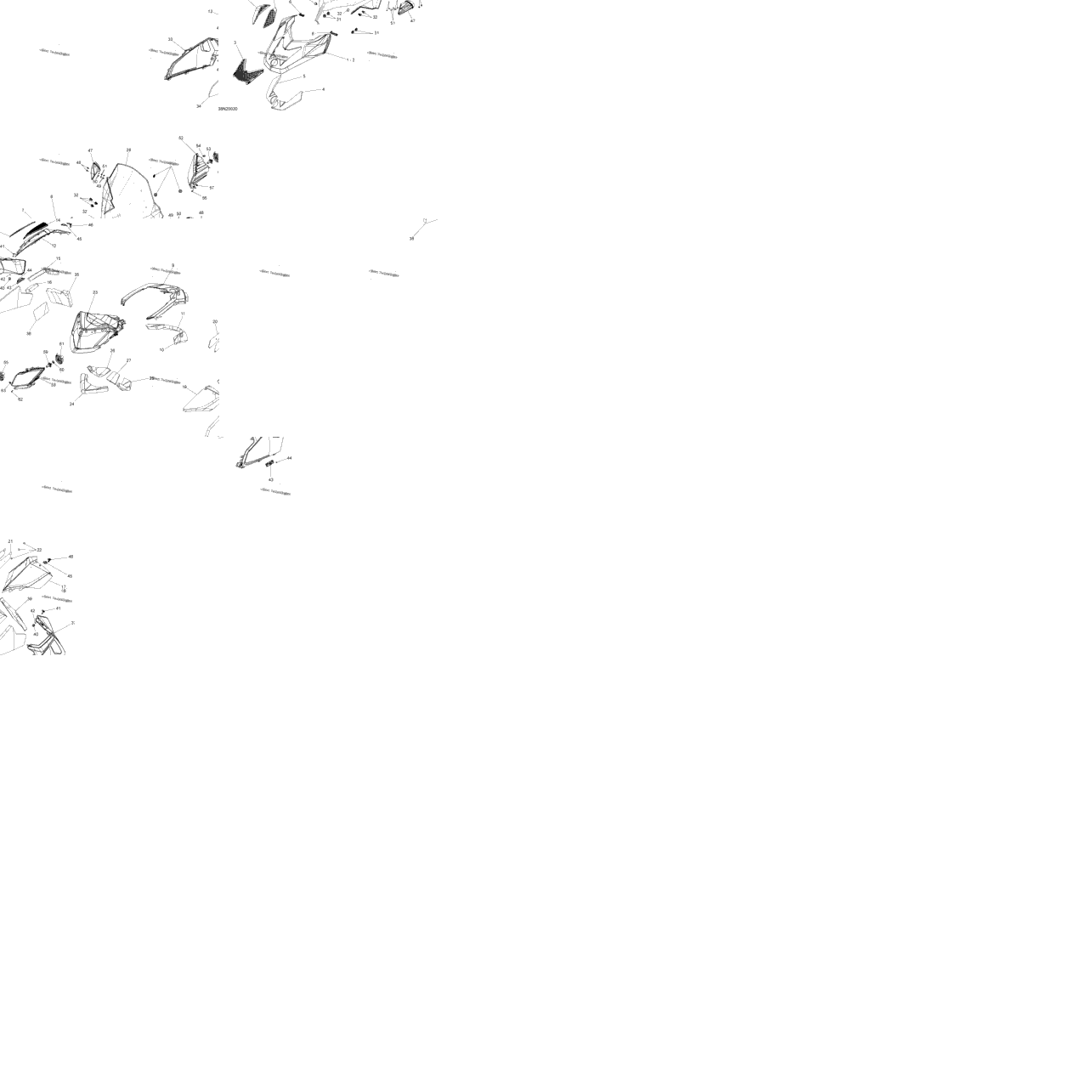 Body - Hood Section - Skandic - 550F