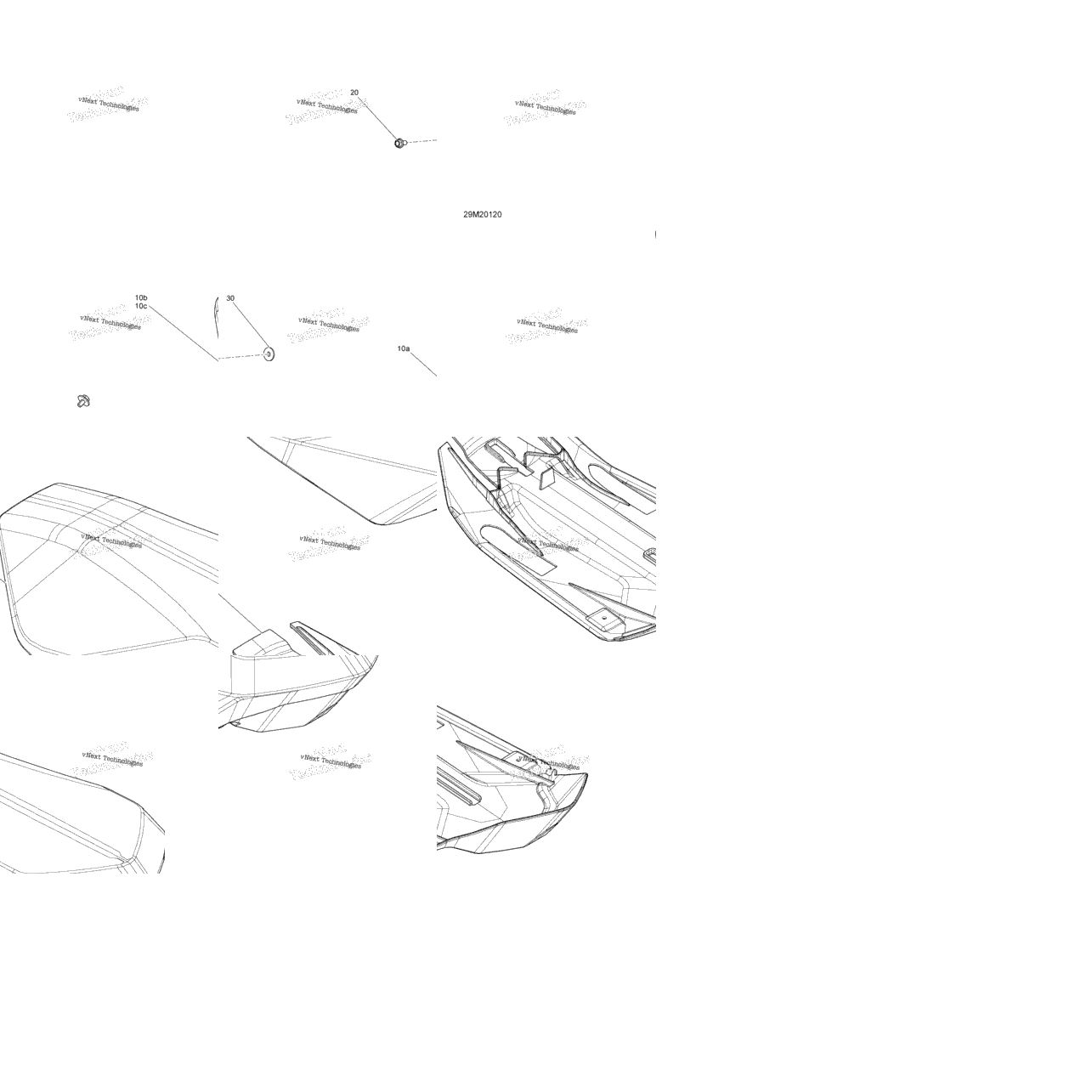 Seat - Main Section - X