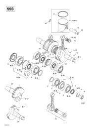 Crankshaft And Pistons (593)