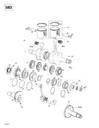 Crankshaft And Pistons (583)