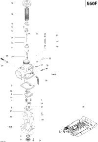 Carburetor 550F