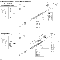 Take Apart Shock, Rear X